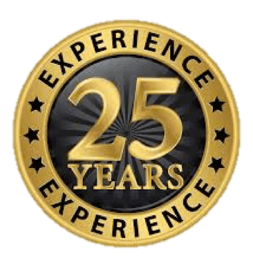 25 Years Experience