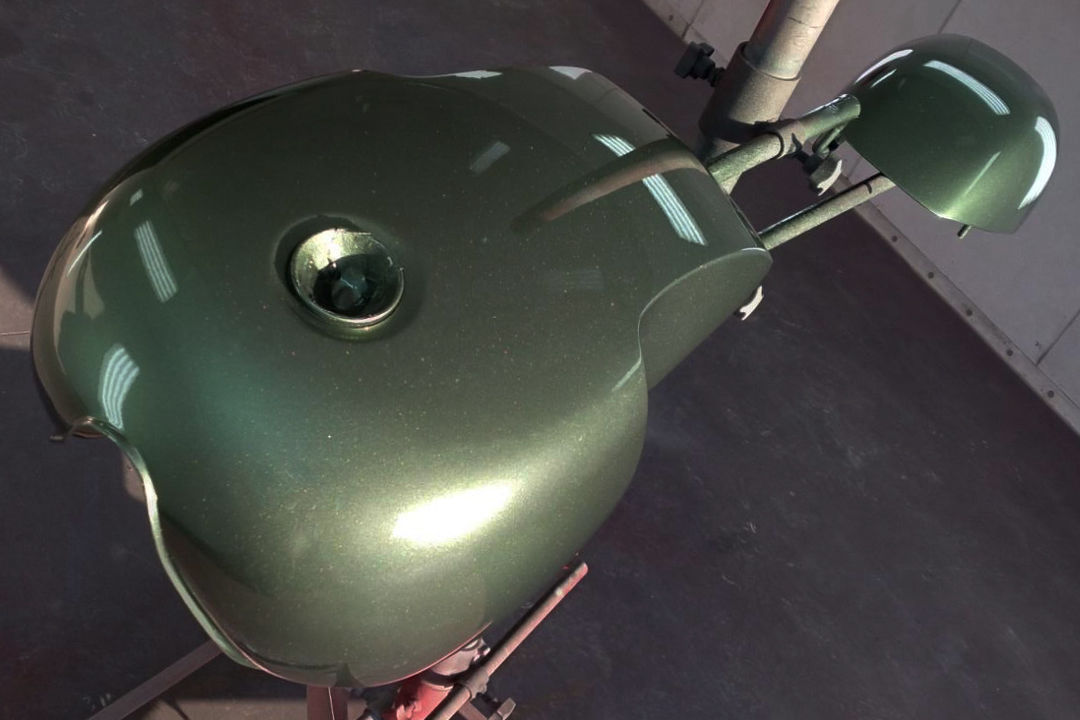 Motorcycle custom paint